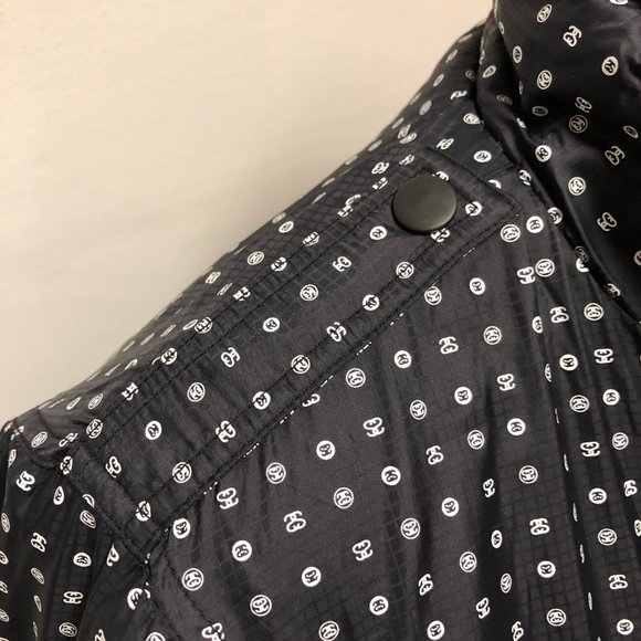 Stussy Girls Site M65 Jacket –Black/White - Picture 7 of 14